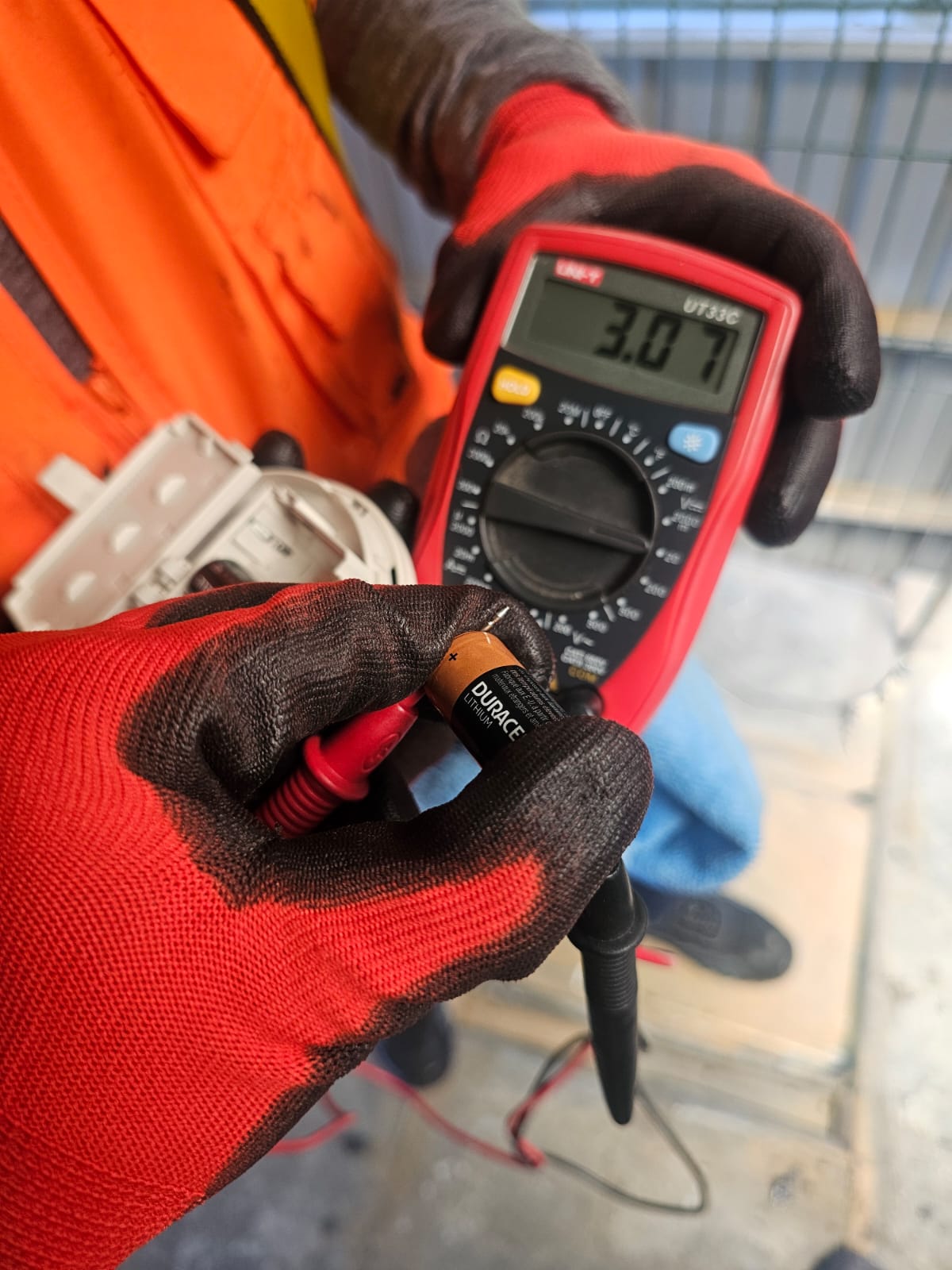 Prueba funcional detector
